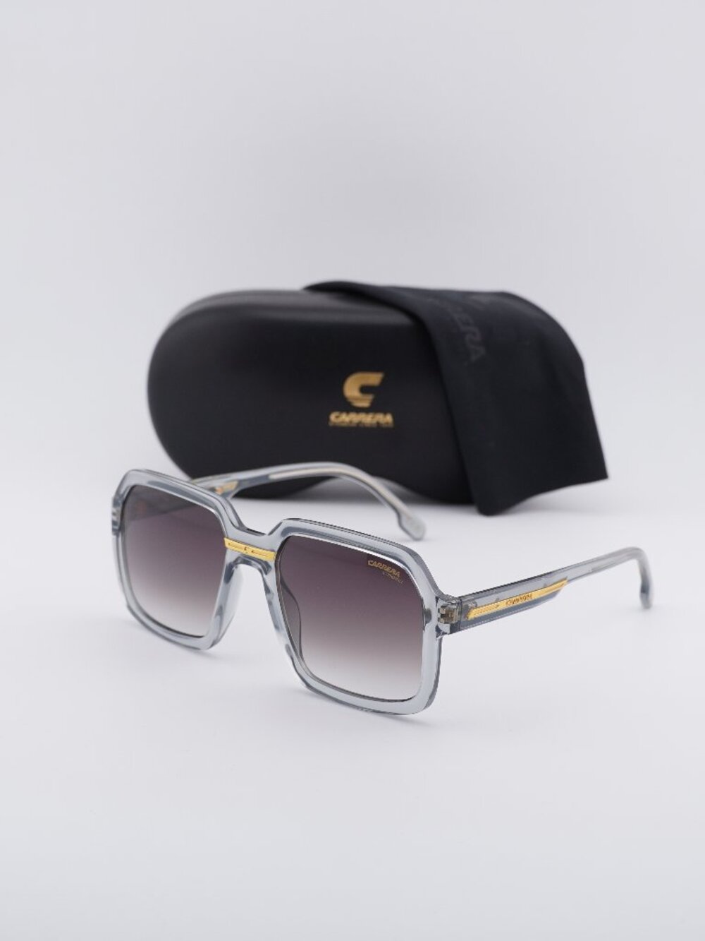 Carrera VICTORY C 08/S 0KB7 9K Square Sunglasses - Grey / Green